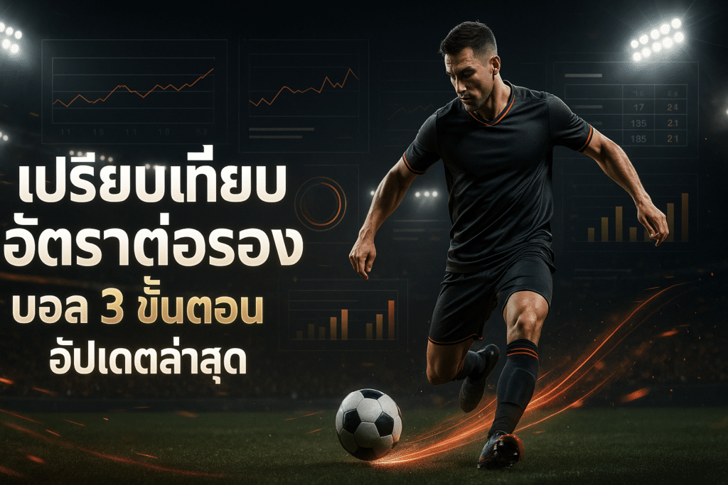 เปรียบเทียบ อัตราต่อรอง บอล
