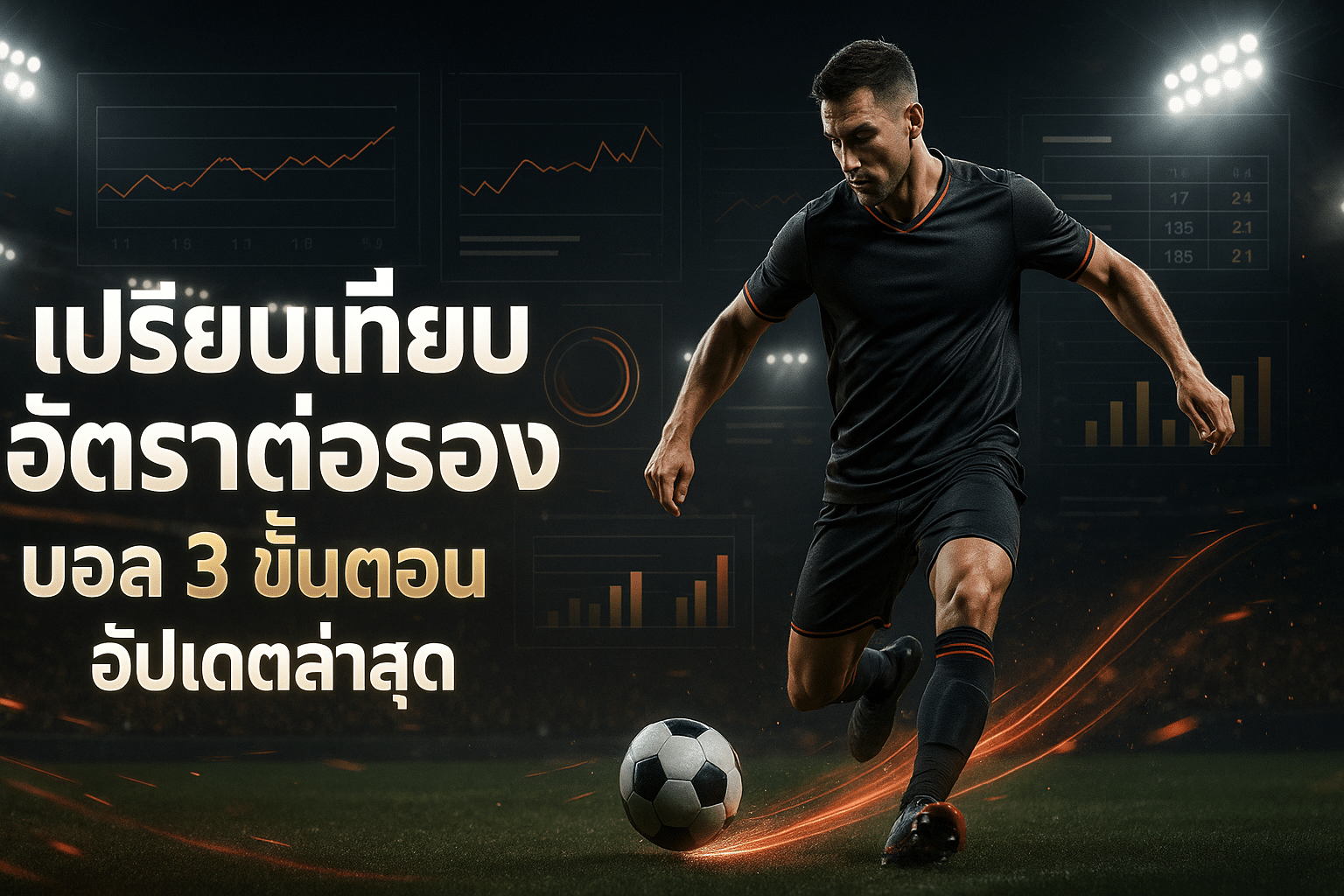 เปรียบเทียบ อัตราต่อรอง บอล