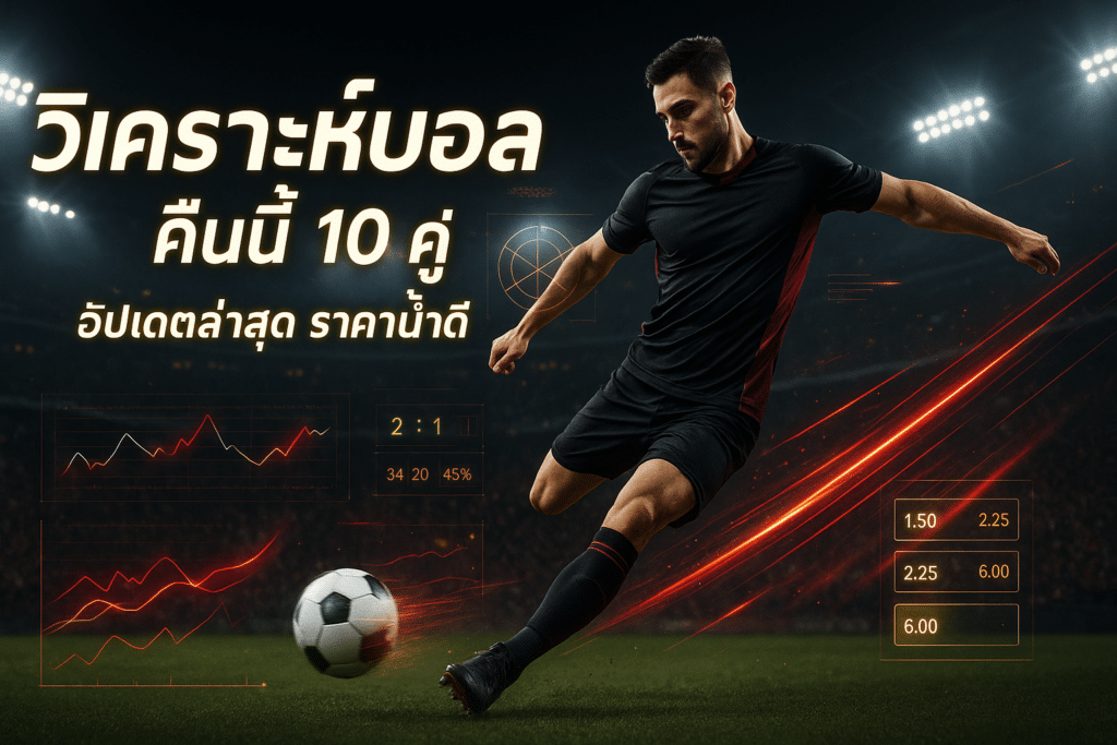 วิเคราะห์บอล คืนนี้ ฟรี