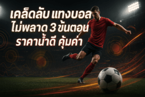 เคล็ดลับ แทงบอล ไม่พลาด
